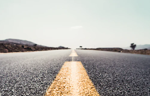 Straße in die Zukunft