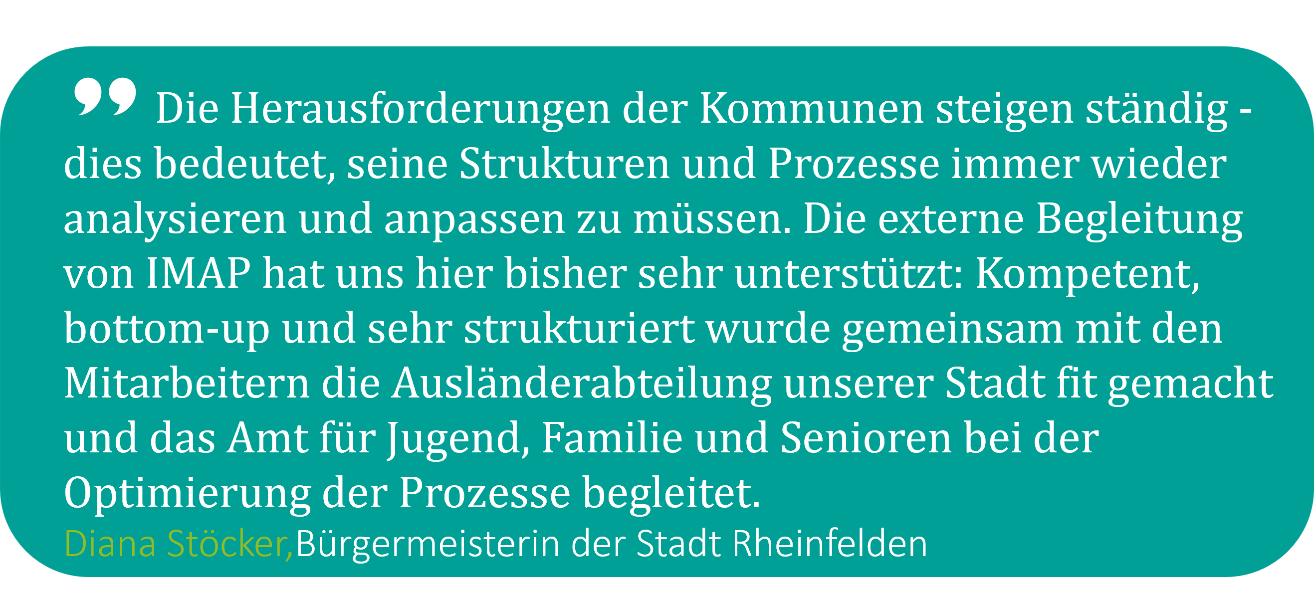 Zitat zu Prozessoptimierung ABH